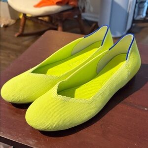 Rothy's Neon Yellow Women's Flats